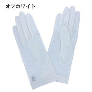 ピッコーネ婦人UV手袋ショート丈 ホワイト