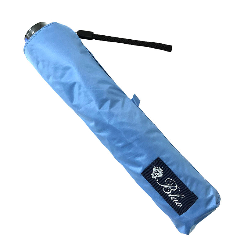 Blao（ブラオ）雨晴兼用　軽量折り畳み傘ライトブルー