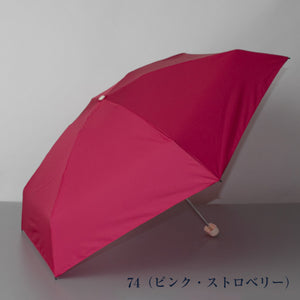 チャムチャムマーケット コンパクト雨傘ピンク