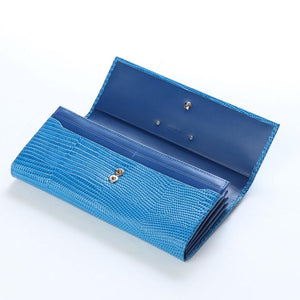 レザール 大型長財布 ブルー
